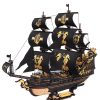 MCB02-main ROKR Парусник Морской конек 3D Деревянный Пазл MCB02