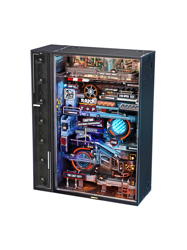 MR01S-main ROKR Последний город 3D Деревянный Пазл MR01S