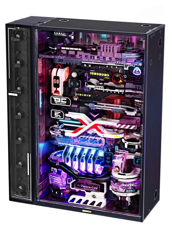MR02S-main ROKR Город будущего 3D Деревянный Пазл MR02S