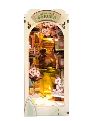 TGB05-main Rolife Книжный Уголок Страна Чудес Падающая сакура TGB05